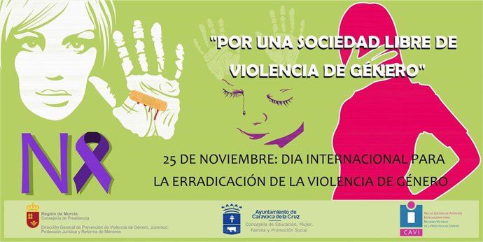 El lunes se conmemora el Día contra la Violencia de Genero 