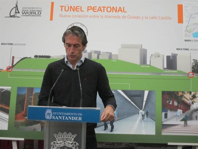 Presentación del proyecto del túnel peatonal