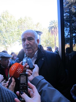 El secretario general de CCOO-A, Francisco Carbonero