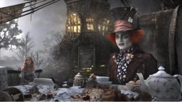 Johnny Depp en Alicia en el país de las maravillas