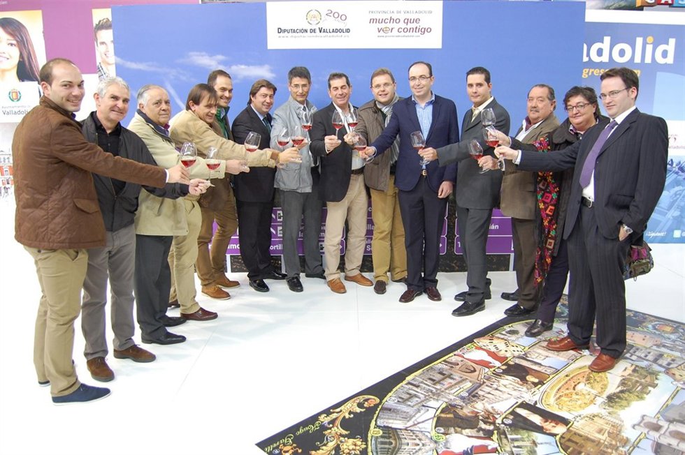 Presentación de la 'Ruta del Vino de Cigales'.