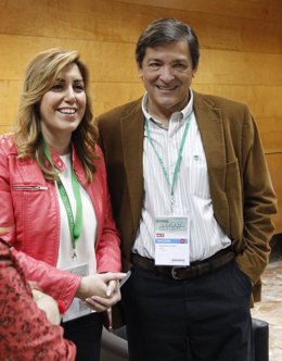Susana Díaz y Javier Fernández