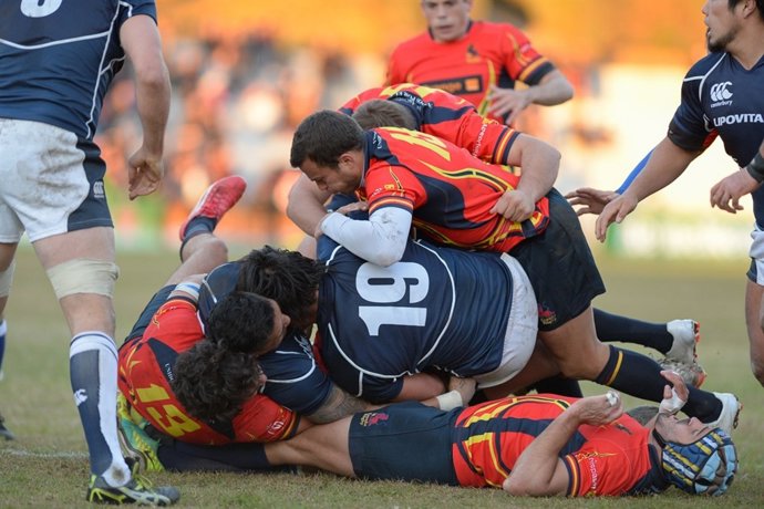Partido de rugby entre Japón y España