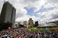 Venezuela.- Miles de personas marchan por las principales ciudades contra el Gobierno de Maduro