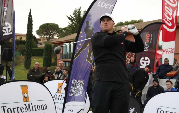 Joe Miller, campeón de Europa de Long Drive de golf