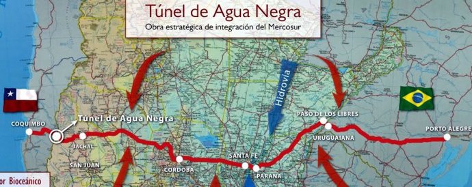 Proyecto de túnel entre Argentina y Chile