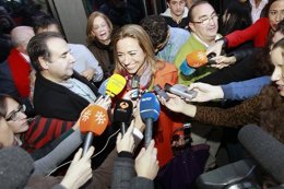 Chacón en declaraciones a los medios