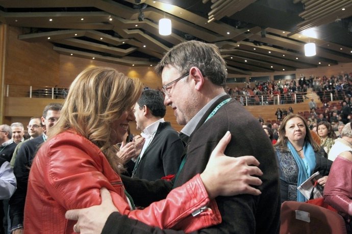 Ximo Puig y Susana Díaz en Granada