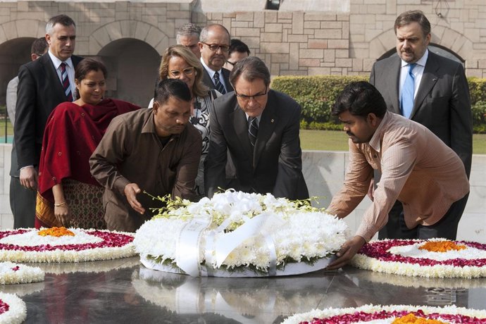 Artur Mas viaja a la India