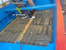 Droga incautada por la Guardia Civil