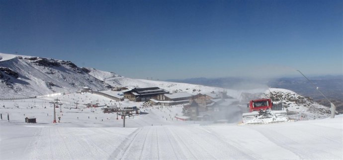 Pisado de las pistas este domingo