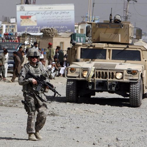 Soldado de estados unidos en Afganistán