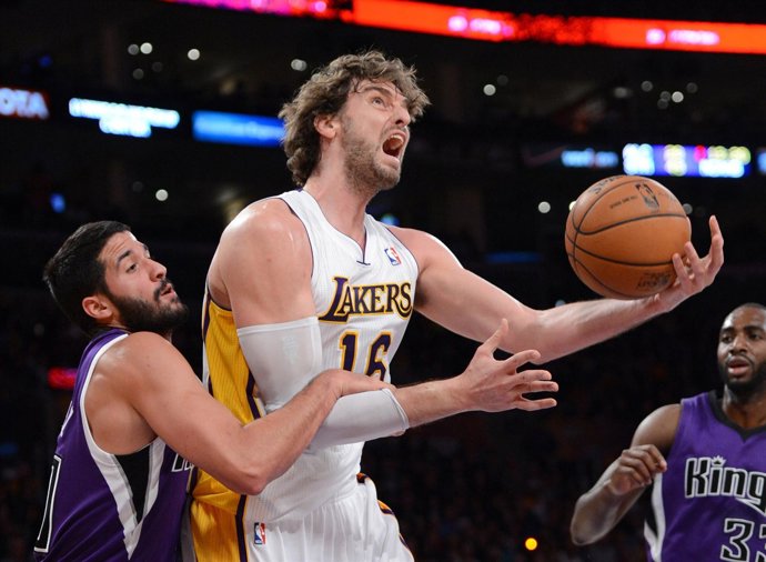 Pau Gasol, en el Lakers-Kings