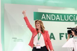 Susana Díaz en el Congreso del PSOE-A