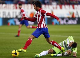Óliver Torres en el Atlético-Getafe
