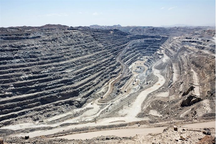 Mina de uranio a cielo abierto