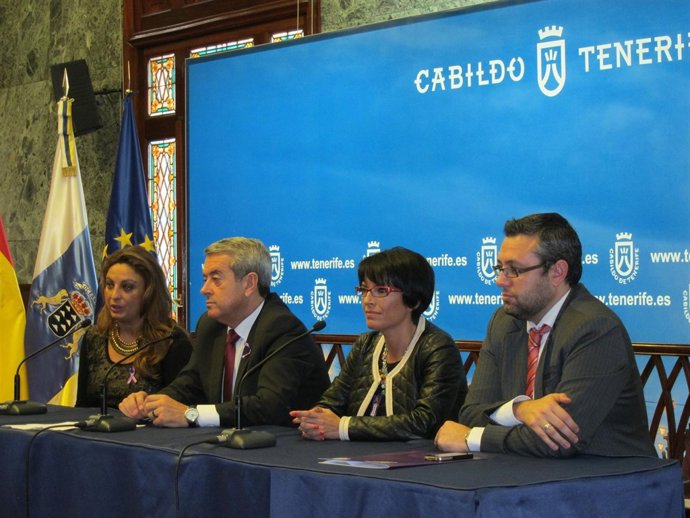 Rueda de prensa sobre violencia de género