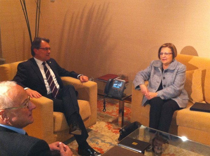 Artur Mas y Antonia Gil