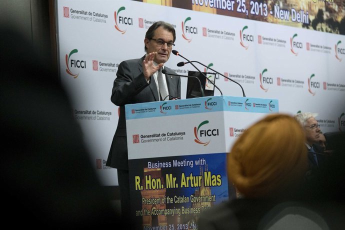 El presidente de la Generalitat, Artur Mas