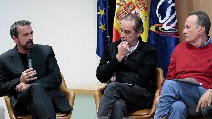 Joan Plaza Txus Vidorreta Aíto García Reneses Jornada Trabajo ACB