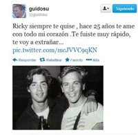Süller a Ricardo Fort: "Siempre te quise, hace 25 años te amé con todo mi corazón"