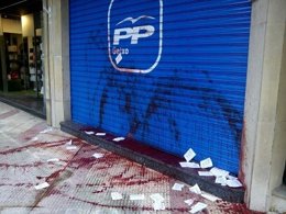 Sede del PP de Getxo