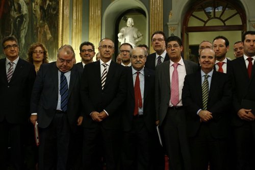 Los consejeros de Cataluña, Andalucía, Canarias y Asturias