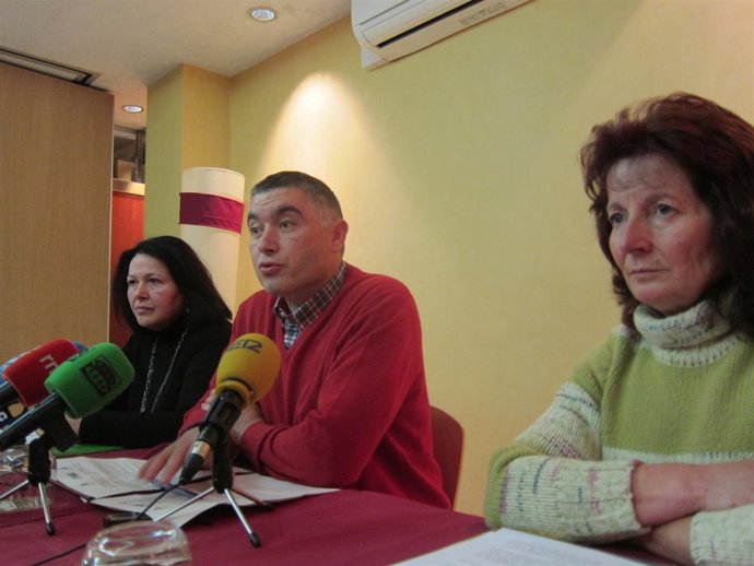 Geli González, Joaquín López y Mercedes Cruzado. 