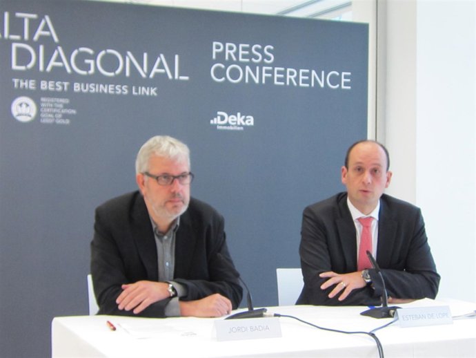 El arquitecto Jordi Badia y Esteban de Lope (Deka Europa)