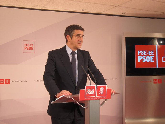 Patxi López, secretario general del PSE-EE