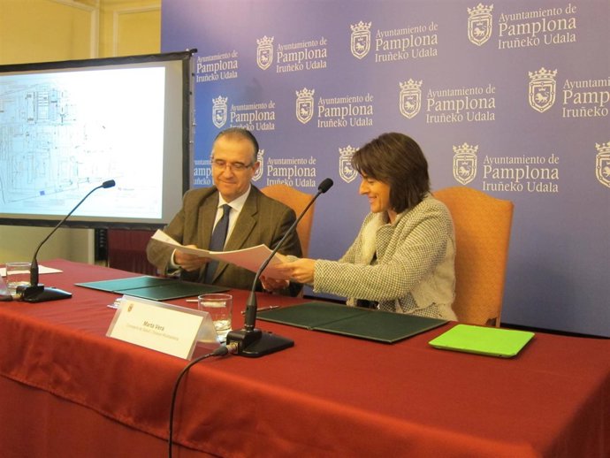 Enrique Maya y Marta Vera.