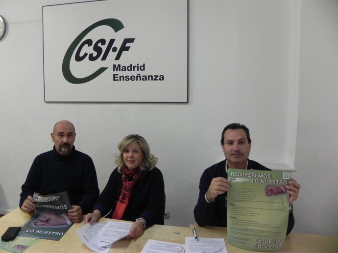  Miembros De CSI·F Madrid Enseñanza