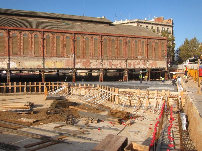 Segunda fase de la reforma del Mercado de Sant Antoni de Barcelona