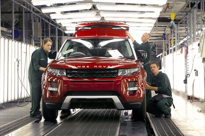 Planta de Jaguar Land Rover en Halewood (Reino Unido)