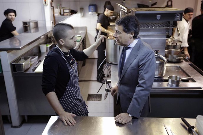 David Muñoz e Ignacio González en DiverXO