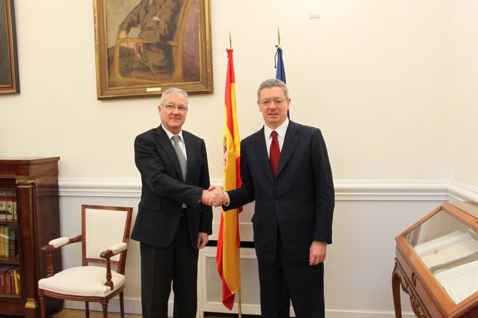 Ramón Luis Valcárcel y Alberto Ruiz Gallardón