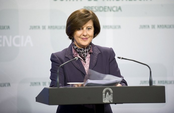 María José Sánchez Rubio, hoy ante los medios