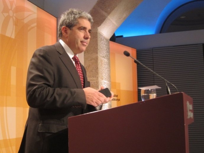 El portavoz del Govern, Francesc Homs