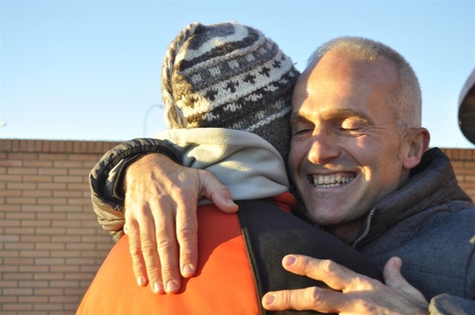 El terrorista de ETA Ignacio Orotegui sale de la prisión de Zuera (Zaragoza) 