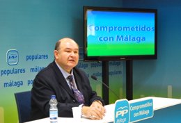 El parlamentario andaluz del PP Antonio Garrido