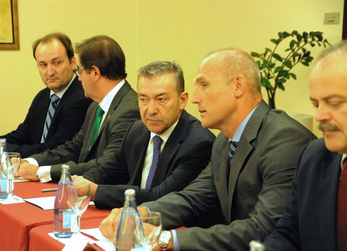 Rivero, en la reunión