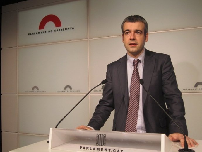 El portavoz del PSC en el Parlament Maurici Lucena