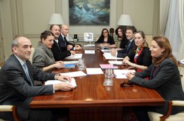 Reunión entre Elena Cortés y Ana Pastor