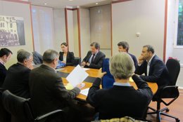 Reunión entre PSOE e IU