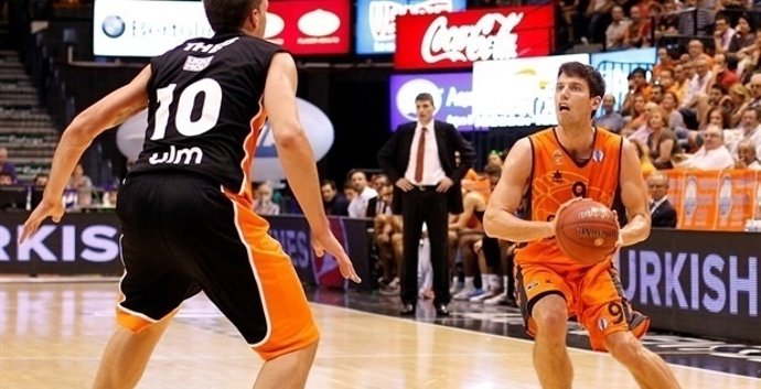 Sam Van Rossom, con el Valencia Basket