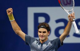 Federer alcanza la revancha con Del Potro en la final de Basilea