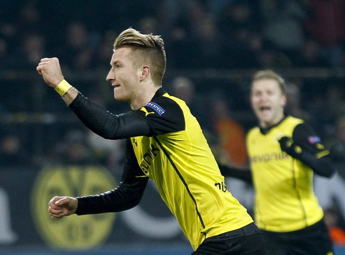 Marco Reus, con el Borussia de Dortmund