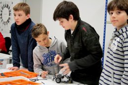 Niños en Robótica