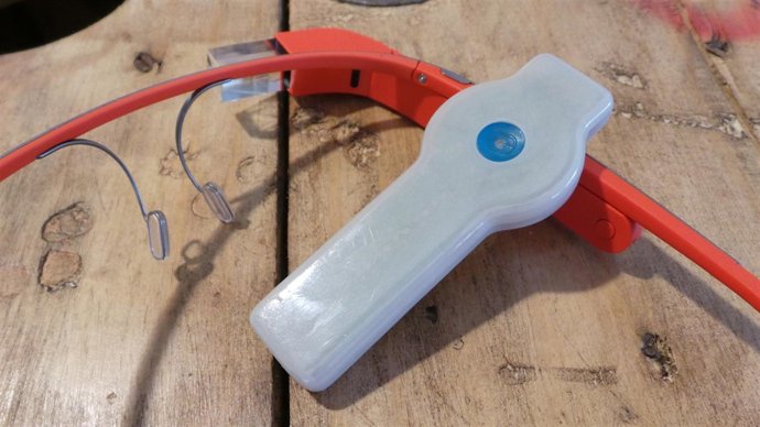 Gafas de realidad aumentada Google Glass con el mando Remotte Glass