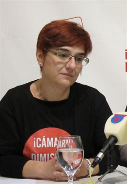 La concejala de IU-Verdes en el Ayuntamiento de Murcia, Esther Herguedas